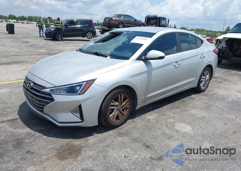 2020 Hyundai Elantra Sel/Value/Limited from USA, damaged, VIN 5NPD84LF3LH540242
